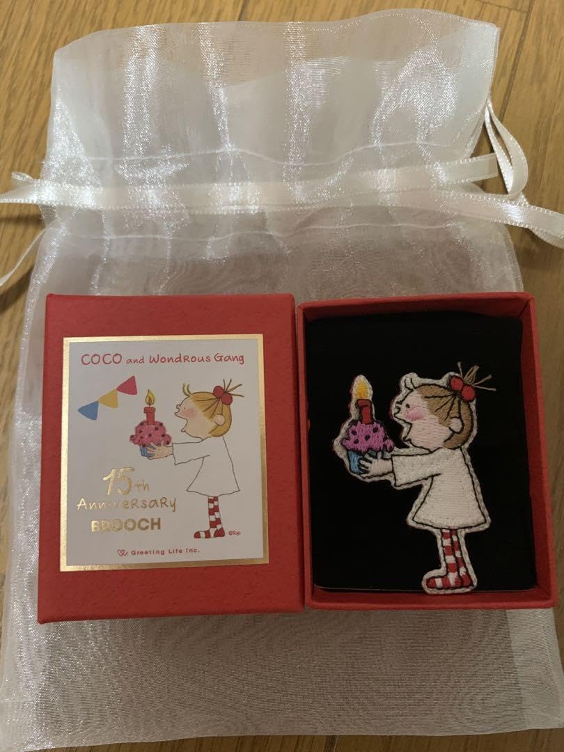 cocoちゃん展 限定品 ブローチ cocoちゃん展 限定品 ブローチ ココ