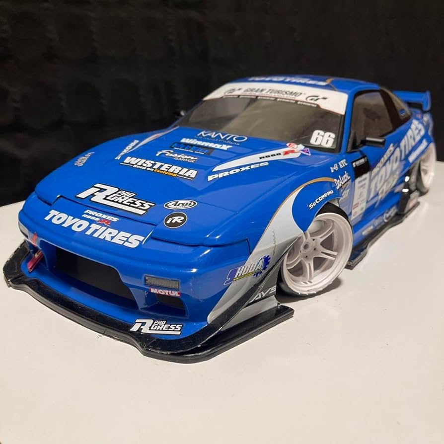 1/10 アディクションReveD WISTERIA 180SX ボディ DB-180SXW【NISSAN