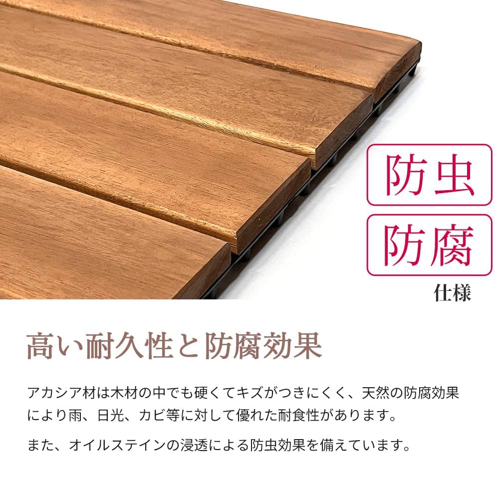 トロン603030アカシア材サイドアクリル仕様詳細オプションお写真2枚目