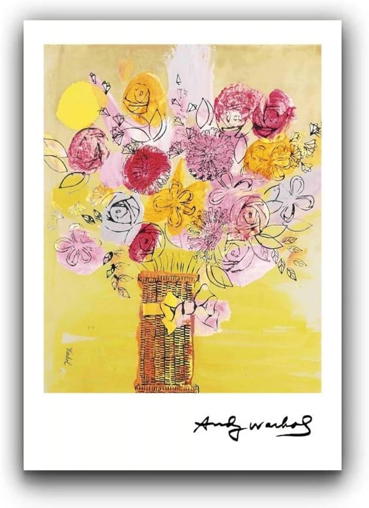 アンディウォーホル】大型額装メルセデスアート 黄色い車 アンディ