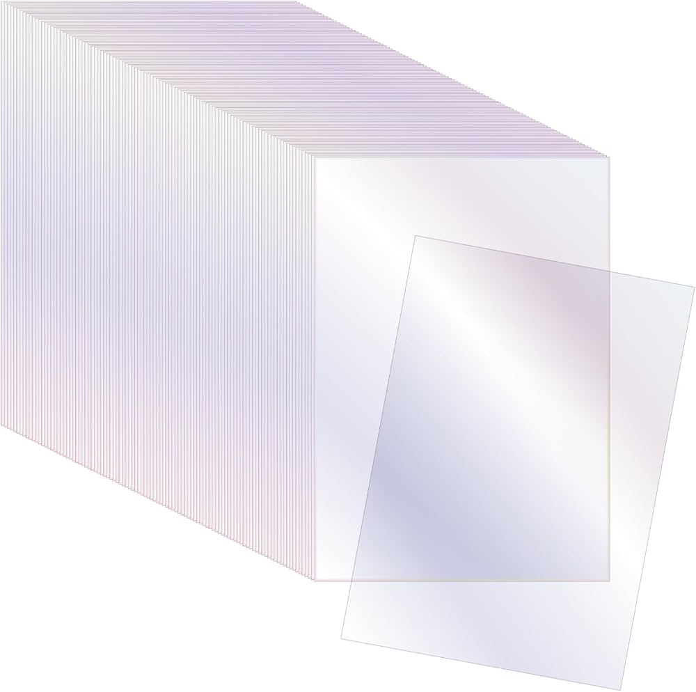 Amazon.co.jp: トレカスリーブ レギュラーサイズ 65mm×90mm×厚さ0.1mm