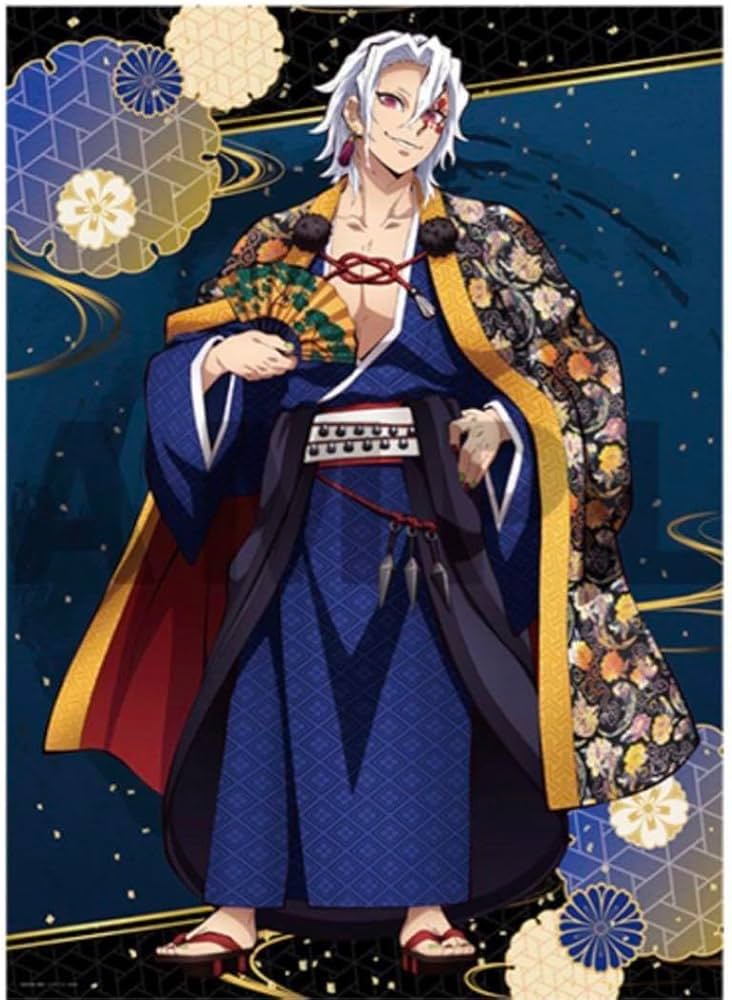 鬼滅の刃 C104 等身大寝そべり布ポスター 宇髄天元 鬼滅の刃 C104 等身