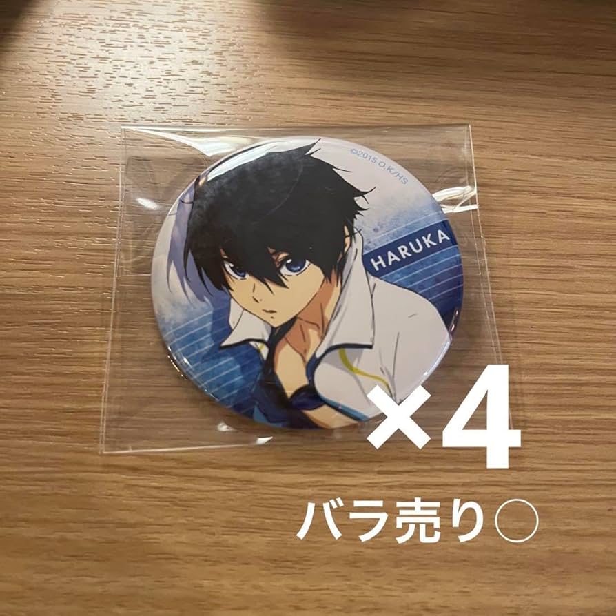 Free! ハイスピード 缶バッジ 七瀬遙 Free! ハイスピード 缶バッジ