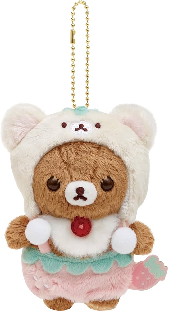 楽天市場】ぶらさげぬいぐるみ チャイロイコグマの通販 San-X