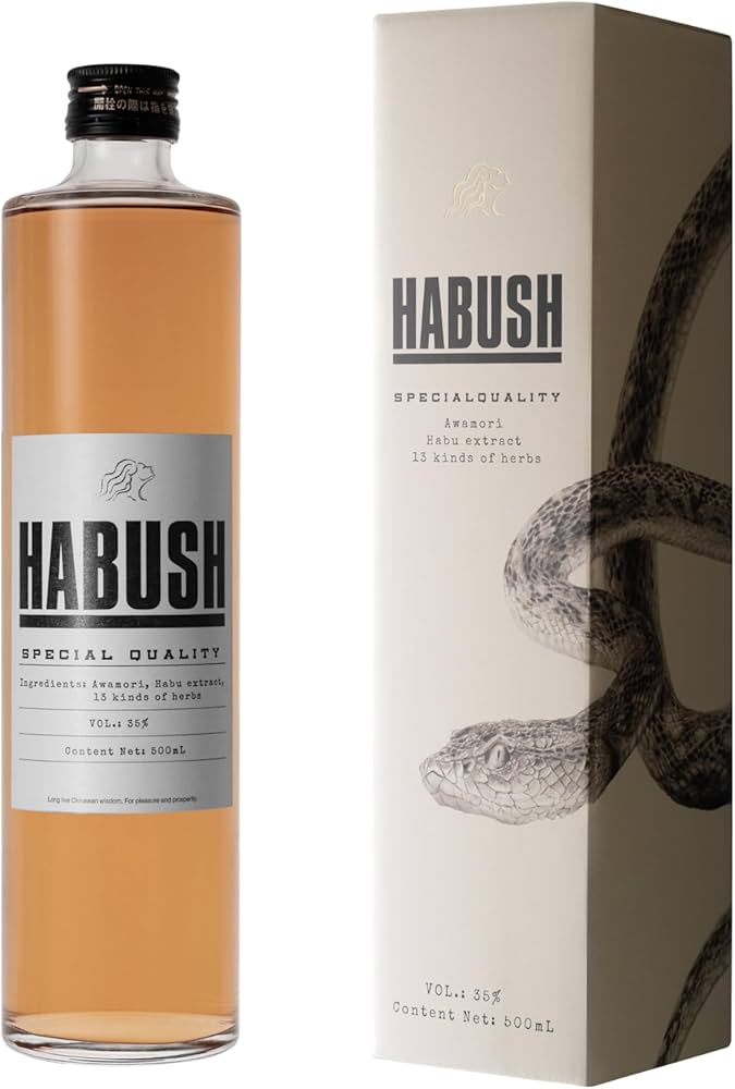 Amazon.co.jp: HABUSH ハブッシュ Awich エーウィッチ 35度 500ml