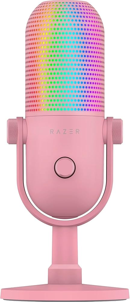 Amazon.com: Razer Seiren V3 Chroma RGB USB Microphone: Stream