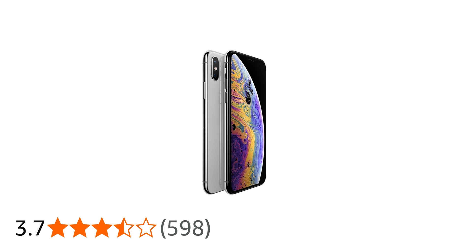 Amazon | 【整備済み品】 Apple iPhone XS 256GB シルバー SIMフリー