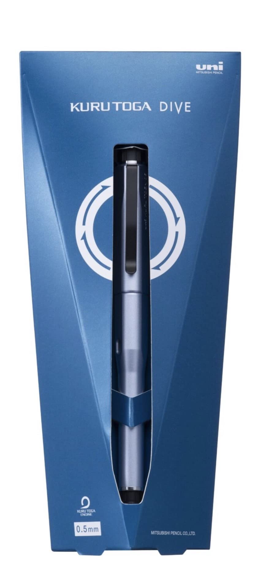 クルトガダイブ KURUTOGA DIVE カスケードブルー 第二弾 限定色 箱