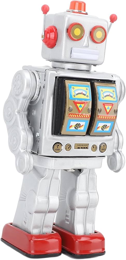 昭和レトロなブリキ製ロボット玩具「グランゼル」 昭和レトロなブリキ