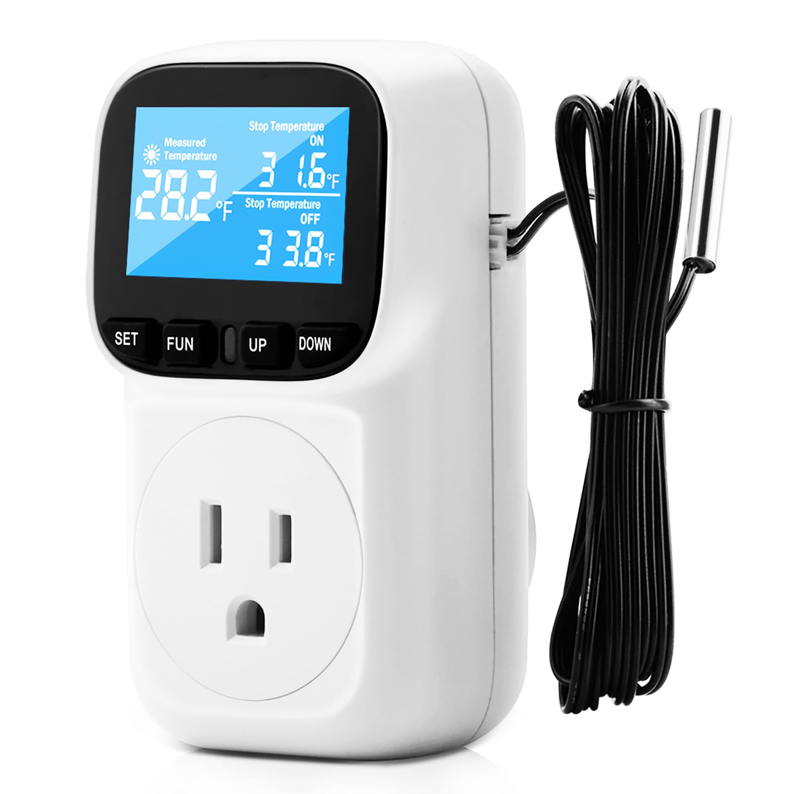 Amazon.co.jp: DiyStudio 7つの設定モード 1800W サーモスタット 温度