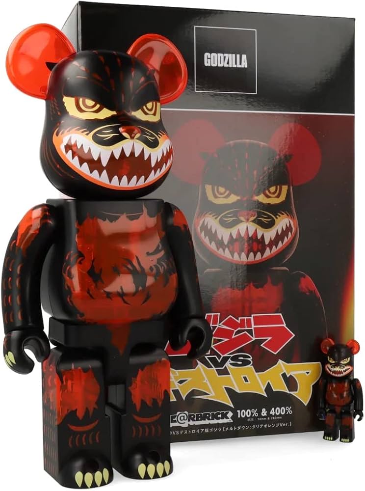 Amazon.co.jp: BE@RBRICK ゴジラ VS デストロイア版 ゴジラ (メルト