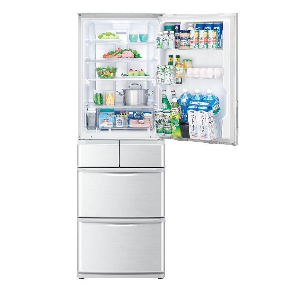 シャープノンフロン冷凍冷蔵庫SJ-W411E-N 2018年製412L