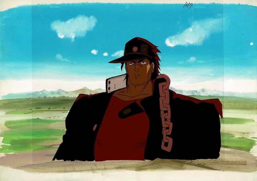 Amazon.co.jp: ジョジョの奇妙な冒険 空条承太郎 2枚セット セル画