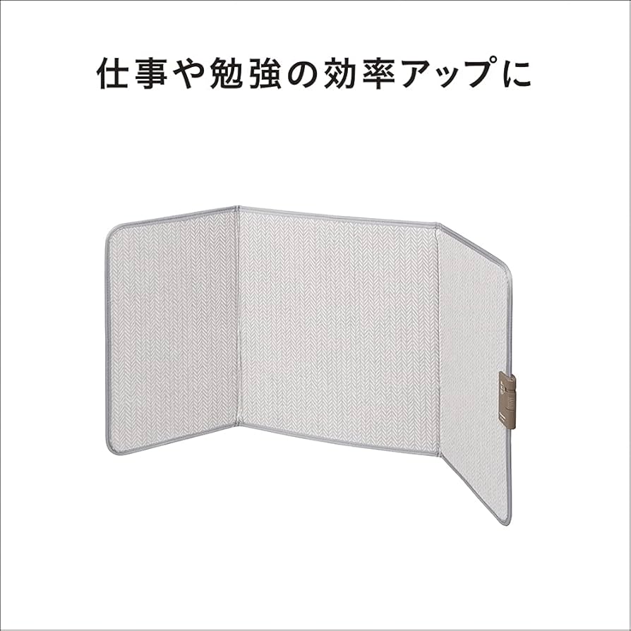 Amazon | パナソニック デスクヒーター 2段階温度調整 グレー DC-PKD4