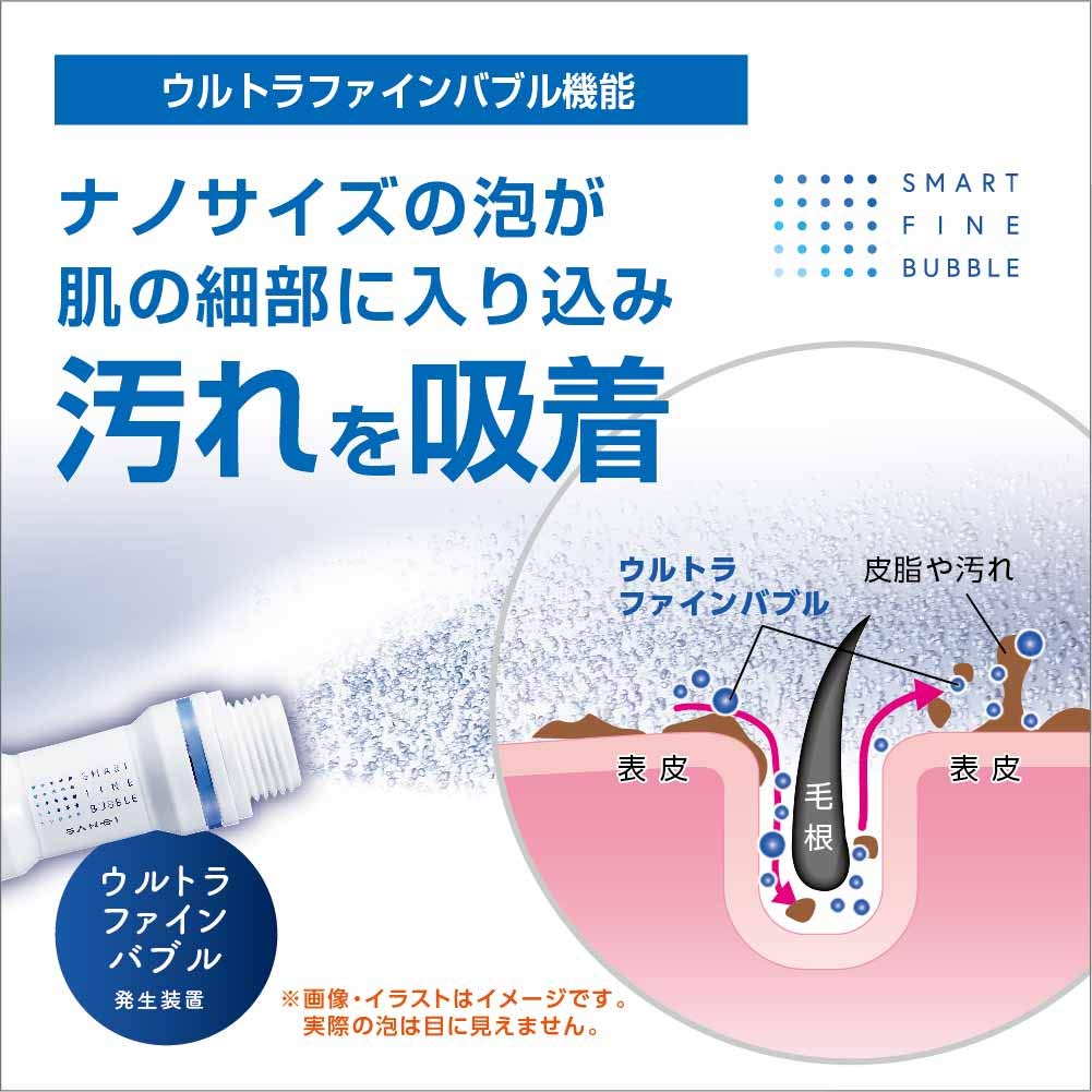Amazon.co.jp: SANEI(サンエイ) 浄水ファインバブルシャワーセット