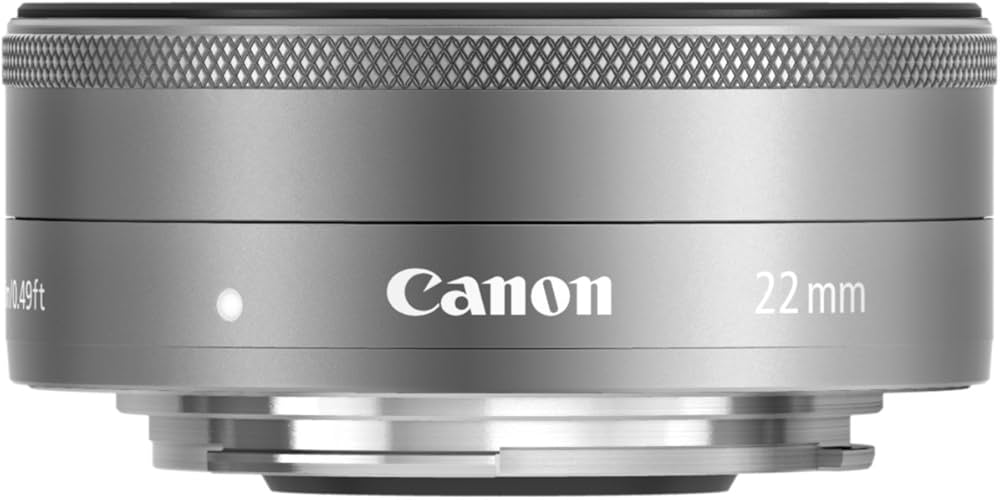 Amazon.co.jp: Canon 単焦点広角レンズ EF-M22mm F2 STM シルバー