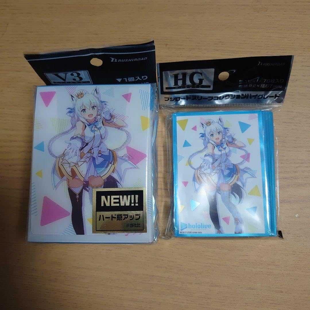 白上フブキ 4周年記念 ラバーマット プレイマット デッキケース