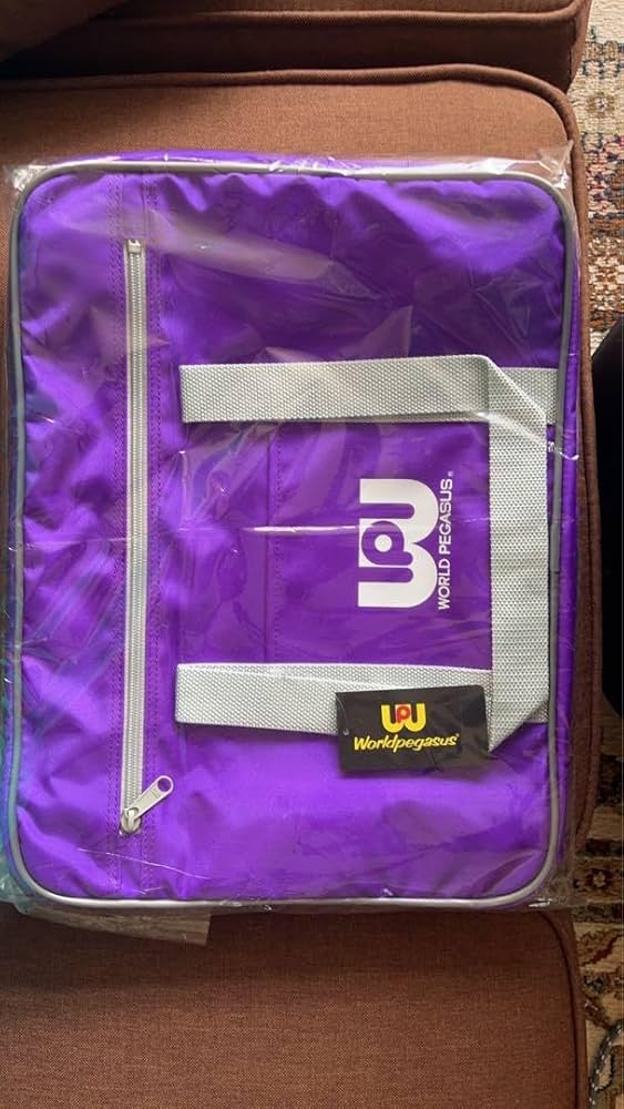 新品未使用》ワッぺ 紫 ワールドペガサス スクールバック スクバ 旧型