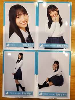 宮地すみれ 生写真 「4回目のひな誕祭」オープニング衣装 直筆サイン