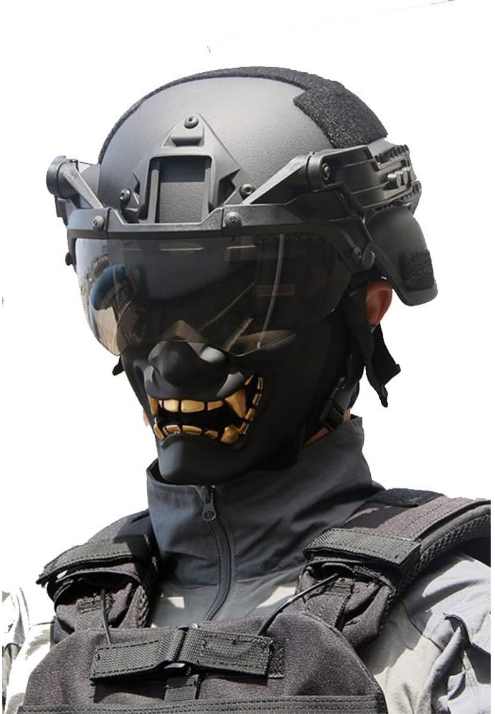 Amazon.co.jp: 戦術的なMICH2000ヘルメットセット、戦術的な多機能NVG