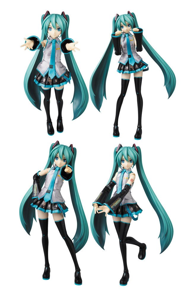 Amazon.co.jp: REAL ACTION HEROES 初音ミク -Project DIVA- F【完全