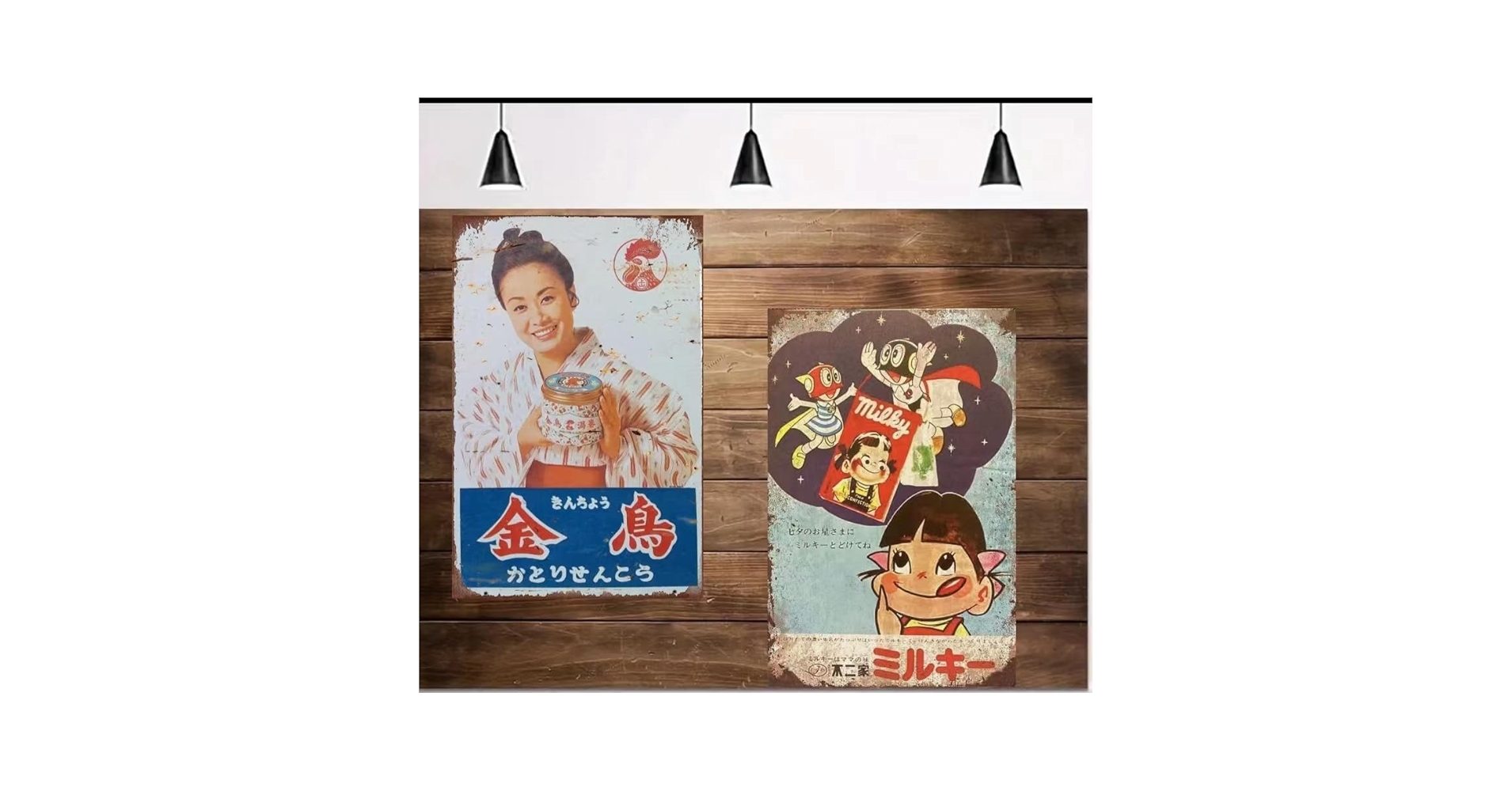 激レア スリー・ドッグ・ナイト ポスター オンキョウ レトロ 看板 激