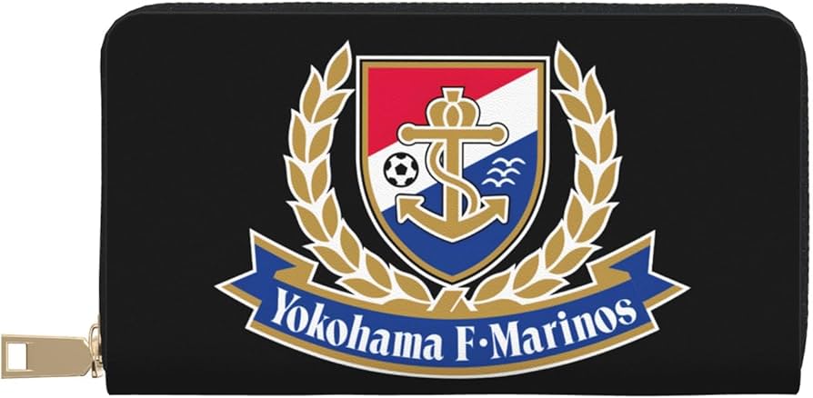 Amazon.co.jp: 財布 横浜f・マリノス 長財布 レザー ながざいふ 小銭