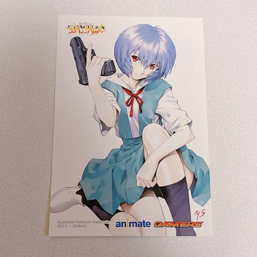 受注生産品】EVA STORE 貞本義行 複製原画 綾波レイ 貞本 義行 原画