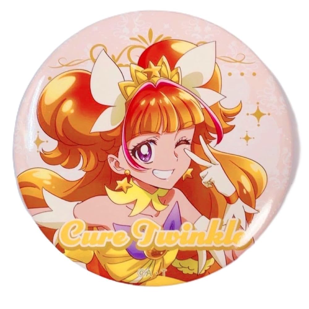 プリキュア 非売品ステッカー 缶バッジ キュアトゥインクル イベント