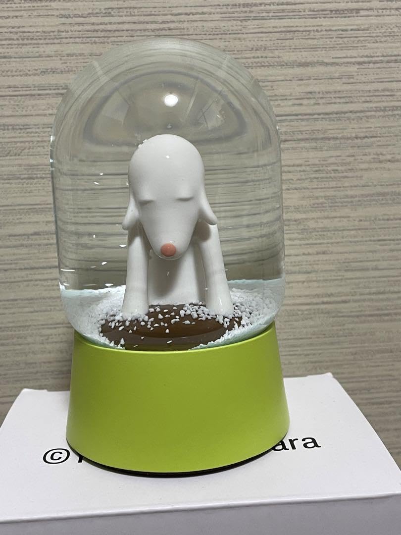 奈良美智さんスノードーム あおもり犬 森の子2個セット 奈良美智