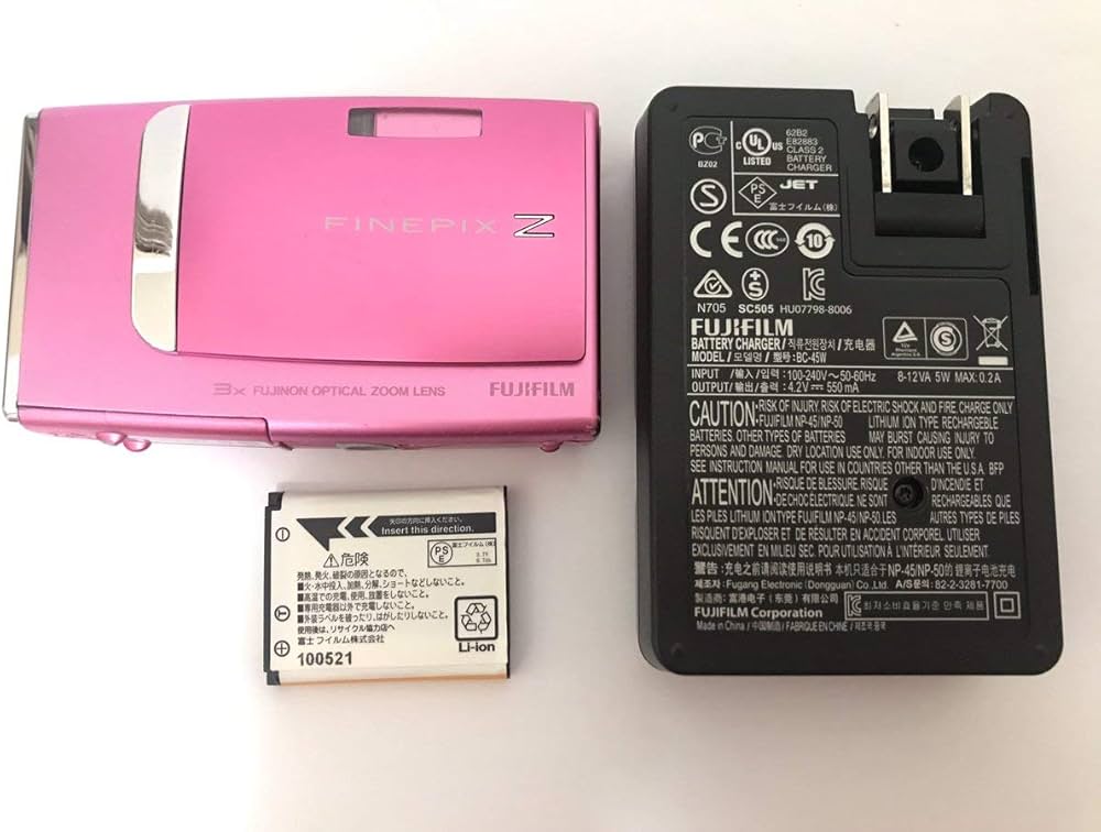 Amazon.co.jp: FUJIFILM FinePix Z10fd Digital Camera Pink FX-Z10FDP