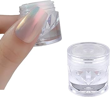 Amazon | ムーンライトネイルパウダーシルバーファイングリッター