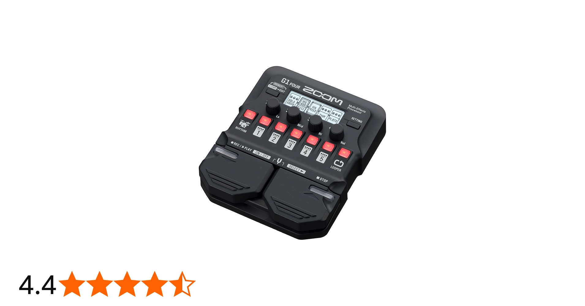 Amazon.co.jp: ZOOM ズーム G1 FOUR ギターマルチエフェクター【国内