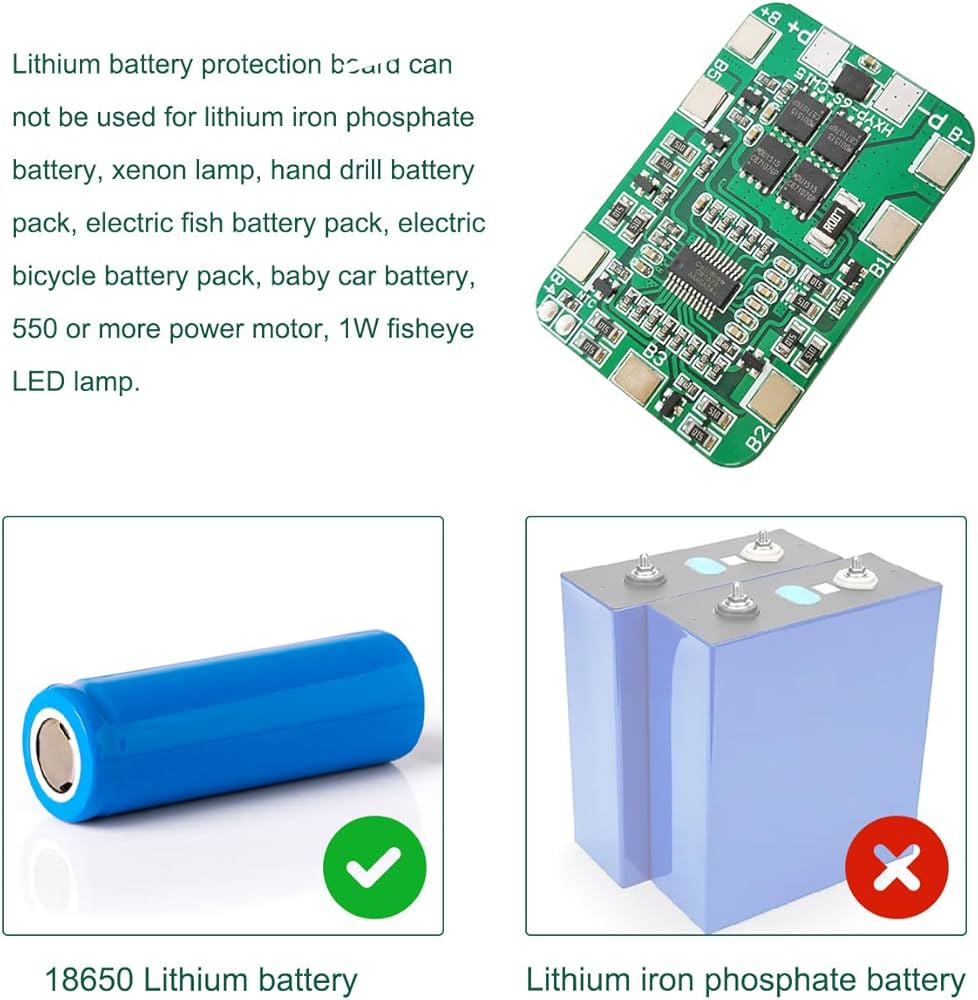 Amazon.co.jp: DAOKAI リチウム電池保護板 バランス充電 6S 14A 24V