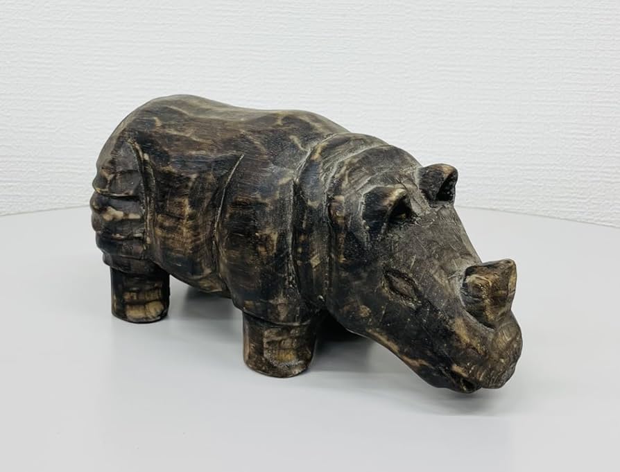 フォークアート アフリカ 置物 オブジェ 民族 木彫 ヴィンテージ 彫刻