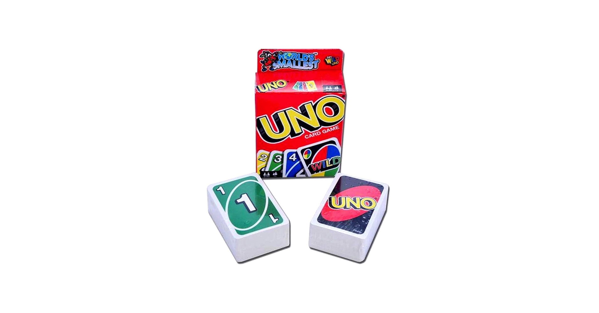Amazon.com: Worlds Smallest Get Wild UNO Card Game : Toys & Games