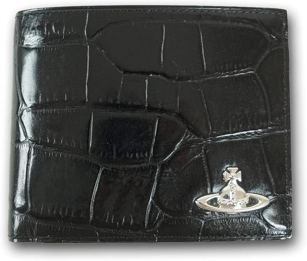 Amazon.co.jp: [ヴィヴィアンウエストウッド] 牛革 クロコ型押し 二