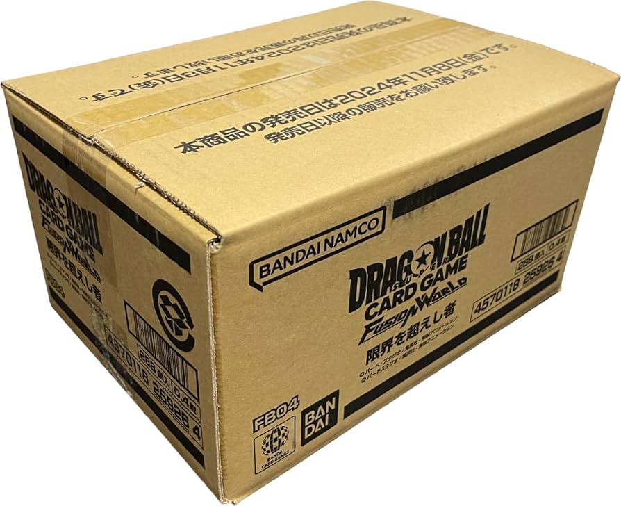 フュージョンワールド 烈火の闘気 未開封BOX ドラゴンボールスーパー