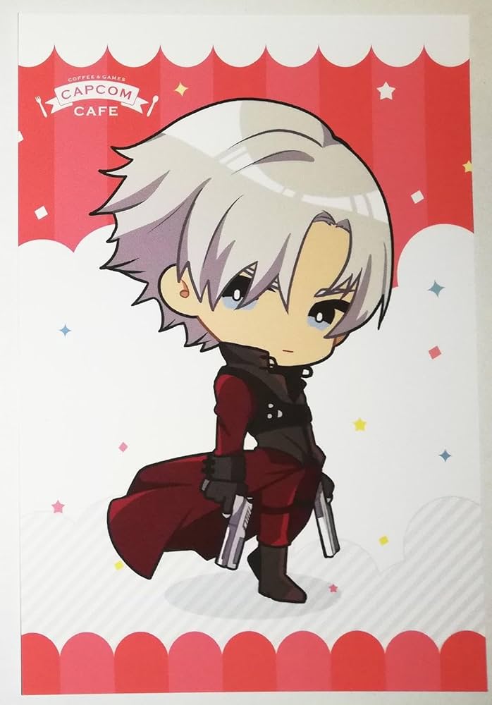 デビルメイクライ ダンテ DmC ポストカード 特典 カプコンカフェ 6弾