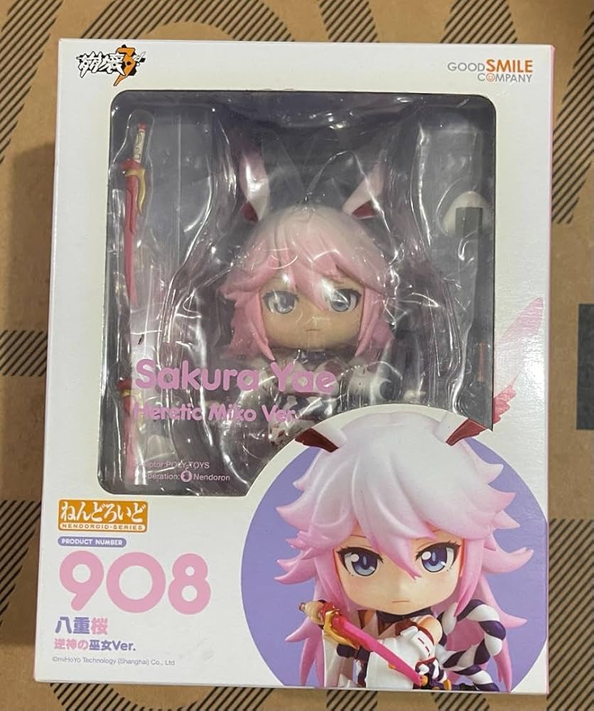 ねんどろいど 崩壊3rd 八重桜 逆神の巫女Ver. パーツ/顔 身体