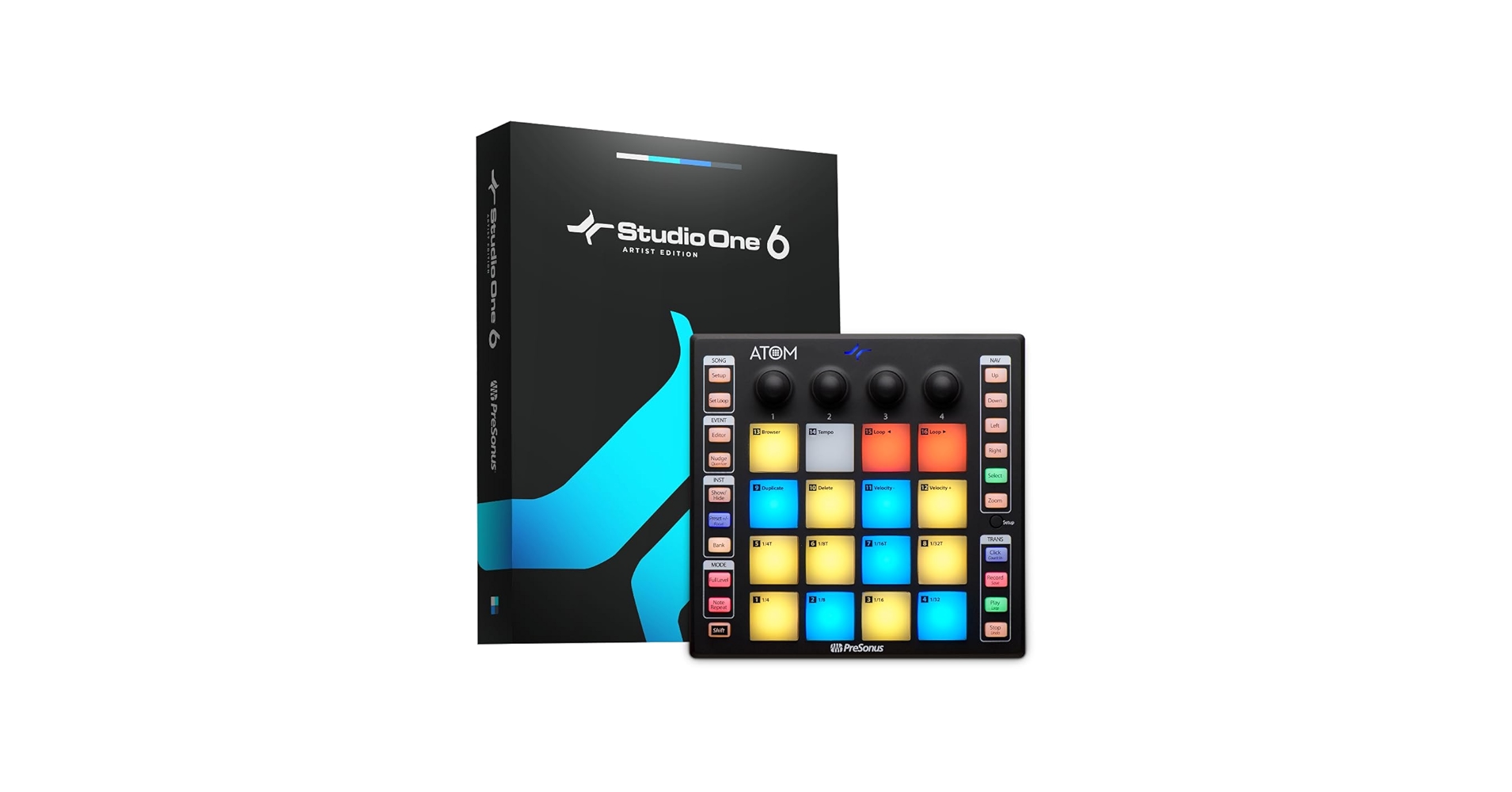 Amazon.com: PreSonus ATOM Production & Performance Midi Pad