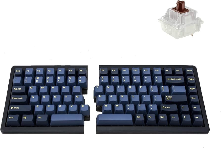 Amazon.co.jp: BAROCCOMiSTEL MD770 RGB BT (英語配列/茶軸) 分離型