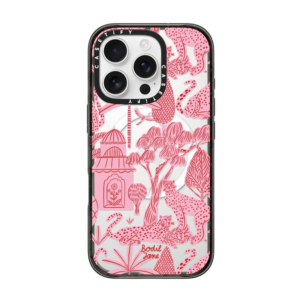 CASETiFY 猫イラストクリアケース iPhone16 Casetify iPhone16pro