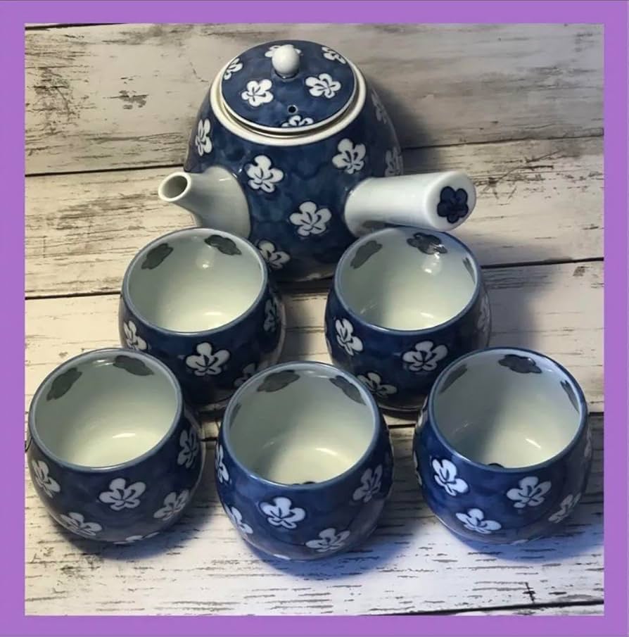 茶器セット 箱つき 源右衛門 急須 湯呑5個 お値下げ 【公式通販】