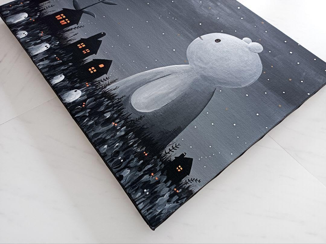 ✿月野乃亜 Unique F15／652×530mm 現代アート 25827 ✿月野乃亜