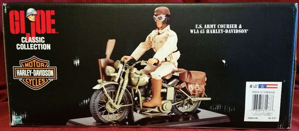 Amazon.com: GI Joe US Army 45 Harley Davidson : Toys & Games