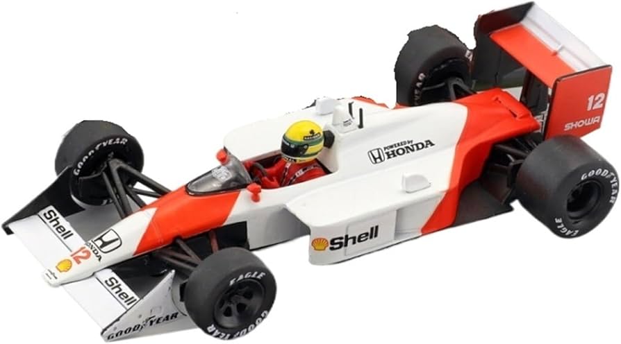 Amazon | スケール車 1:43 セナ マクラーレン MP4/4#12 1988 優勝
