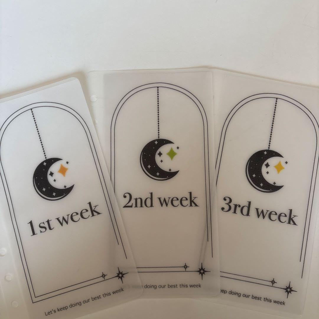 韓国ヌビ♡バインダーカバー♡ブラック A6貯金SAVING Amazon.co.jp