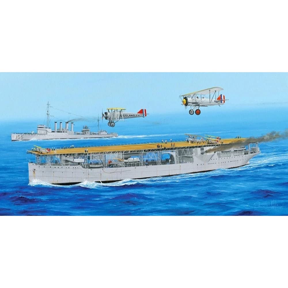 Amazon.com: Trumpeter 1:350 - USS Langley CV-1 : Arts, Crafts & Sewing