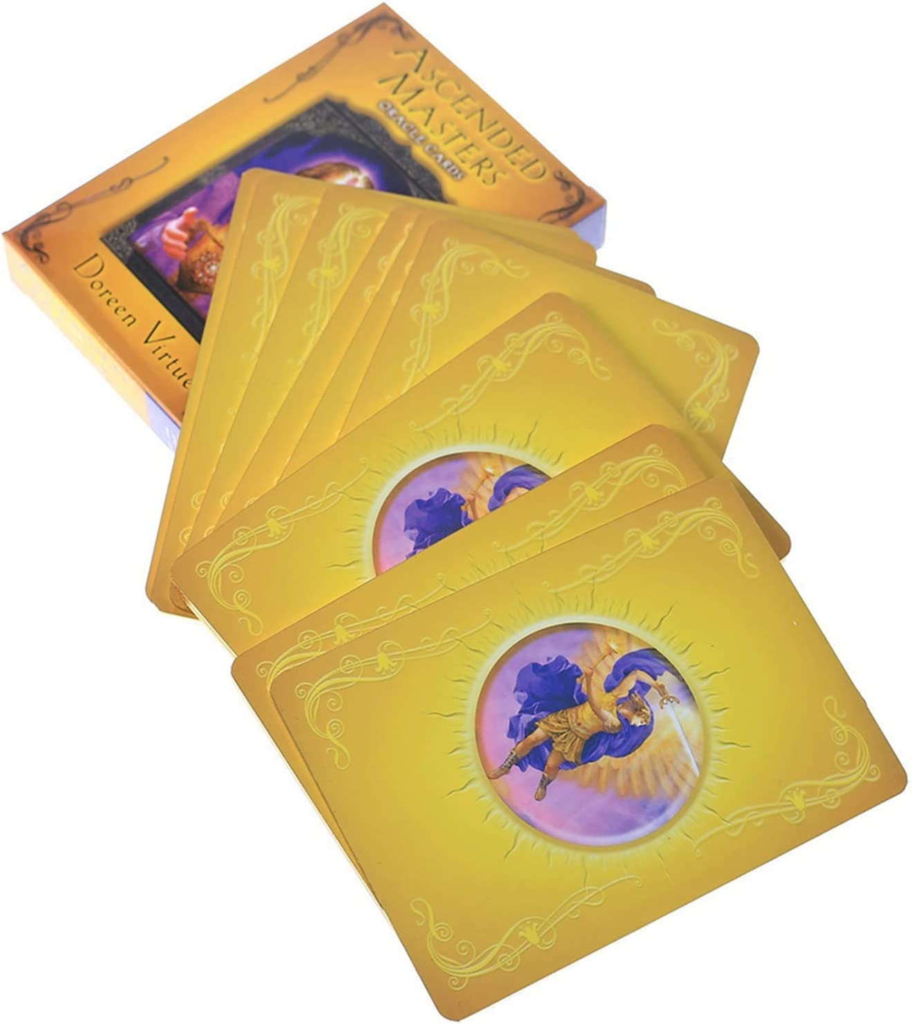 Amazon.co.jp: KETOY 44アセンデッドマスターオラクルカード、息をの